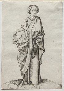 Čtvrtá z pošetilých panen. od Martin Schongauer