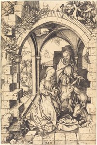 Narození Páně od Martin Schongauer