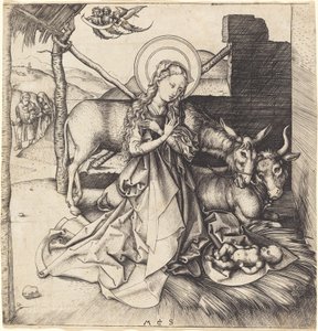Narození Páně od Martin Schongauer