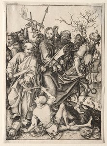 Umučení: Kristus zajatý od Martin Schongauer