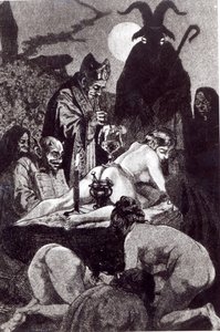 Černá mše, 1911 od Martin van Maele
