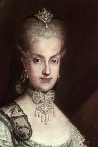 Portrét Marie Karolíny Rakouské