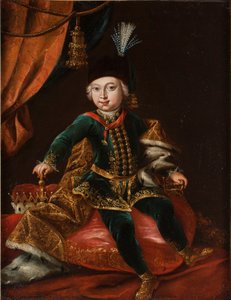 Portrét císaře Josefa II 1741-1790 jako dítě od Martin van Meytens the Younger