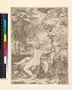 Venuše a Adonis, kolem 1560-1580