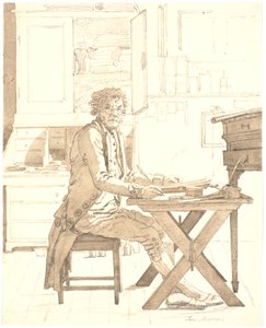 Spisovatel Jens Melsen od Martinus Rørbye