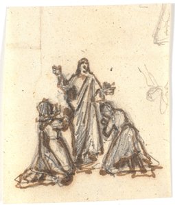 Vzkříšený Kristus od Martinus Rørbye