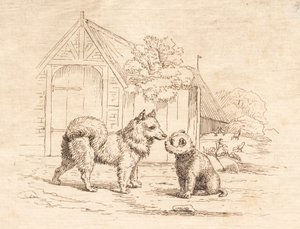 Ilustrace k "Půl sta bajek pro děti" od Hey od Martinus Rørbye