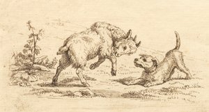 Ilustrace k "Půl sta bajek pro děti" od Hey od Martinus Rørbye