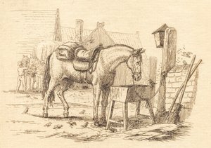 Ilustrace k "Půl sta bajek pro děti" od Hey od Martinus Rørbye