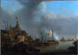 Nizozemština: Francouzské ostřelování Dordrechtu 24. listopadu 1813