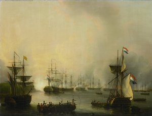 Bombardování Palembangu, Sumatra, 24. června 1821