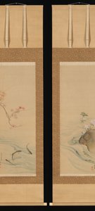 Sweetfish v létě a na podzim, 1785. od Maruyama Okyo