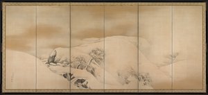 Zimní den, 1784. od Maruyama Okyo