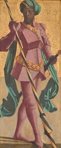 St Maurice (uvnitř)
Svatý Šebestián (zvenčí)