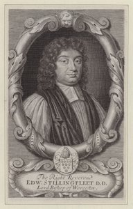 Edward Stillingfleet, biskup z Worcesteru (rytina) od Mary (after) Beale