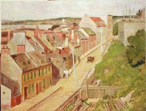 Quebec (olej na umělecké desce) od Mary Bradish Titcomb
