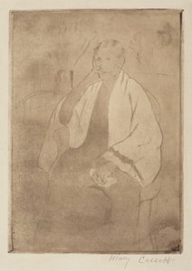 Portrét umělcovy matky od Mary Cassatt