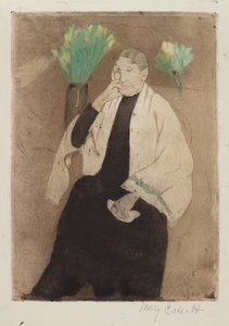 Portrét umělcovy matky, c. 1889-1890. od Mary Cassatt