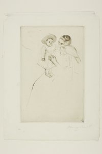 Helena ze Septeuil od Mary Cassatt