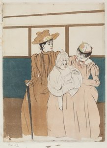 V Omnibusu od Mary Cassatt