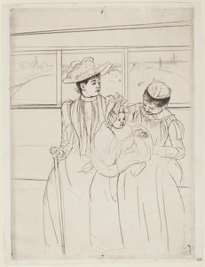 V Omnibusu, 1890-1891. od Mary Cassatt