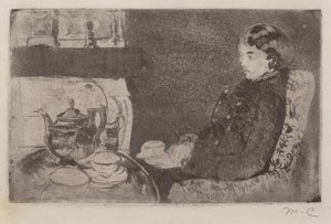 Lydia u odpoledního čaje, 1882. od Mary Cassatt