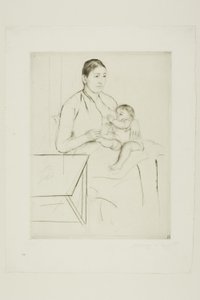 Ošetřovatelství od Mary Cassatt