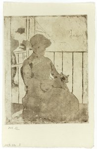 Na Balkonu od Mary Cassatt