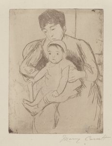 Příprava účtu na výlet, c. 1889. od Mary Cassatt