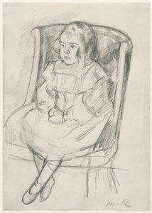 Simone Sedící, c. 1903. od Mary Cassatt