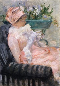 Šálek čaje, c.1880-1 od Mary Cassatt