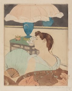 Lampa, 1890-1891. od Mary Cassatt