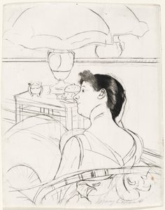 Lampa, 1890-1891. od Mary Cassatt