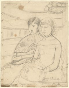 The Loge [recto] od Mary Cassatt