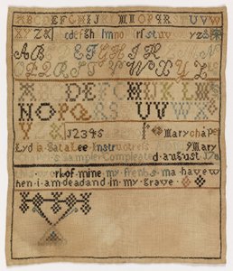 Sampler od Mary Chapel