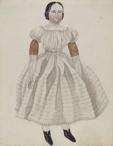 Doll - Ann Blairs, c. 1936. od Mary E Humes