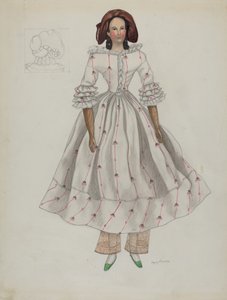 Panenka, c. 1936. od Mary E Humes