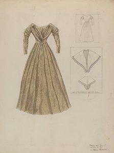 Šaty, c. 1937. od Mary E Humes