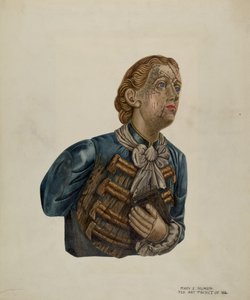 Figurka z Bark George, c. 1939. od Mary E Humes
