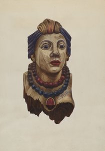 Indická princezna loutka, c. 1938.