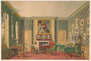 Kresba, Interiér, 1837-40 od Mary Ellen Best