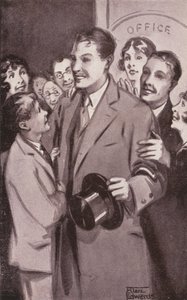 Ilustrace k filmu Kipps od H. G. Wellse (litografie) od Mary Ellen Edwards