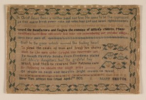 Sampler od Mary Emiston