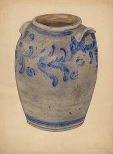 Stoneware Crock, 19351942.