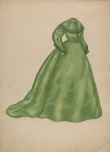 Svatební šaty, c. 1940.