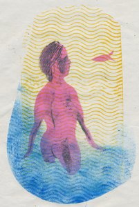 Plavec, 2018 (monotisk) od Mary Kuper