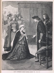 Lady Catherine Gordon před Jindřichem VII 1497