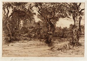 Domov mého souseda--Easthampton od Mary Nimmo Moran
