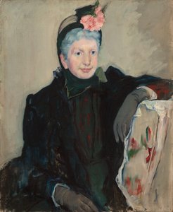 Portrét starší dámy, asi 1887 (olej na plátně) od Mary Stevenson Cassatt