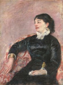 Portrét italské dámy od Mary Cassatt
